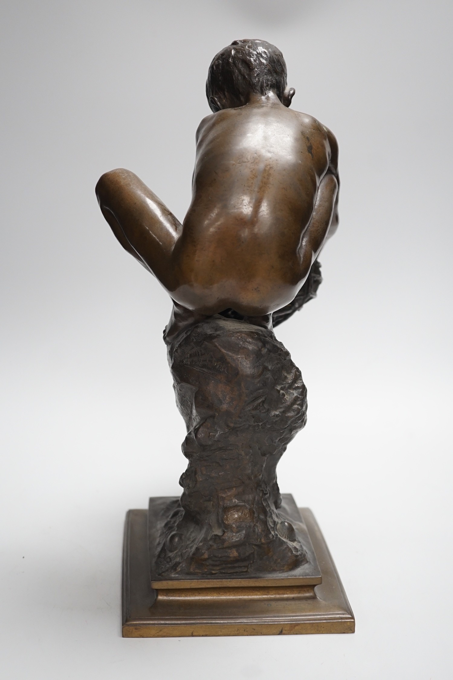 Achille D’Orsi (1845-1922) - bronze figure, 